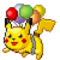 Cute Pokemon sticker decoration